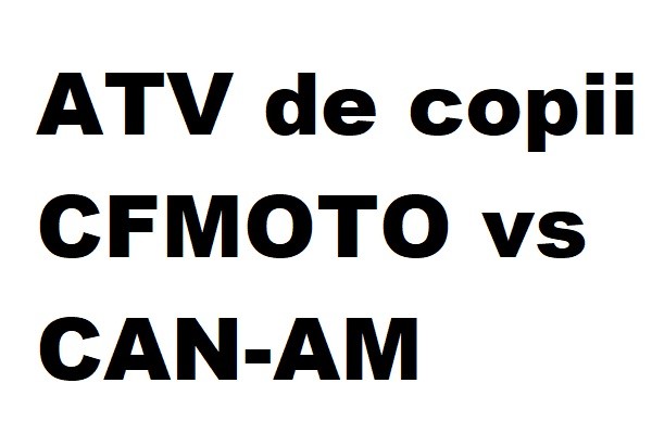 CFMOTO vs Can-Am: aventurile pe patru roti incep cu cele mai iubite ATV-uri pentru copii