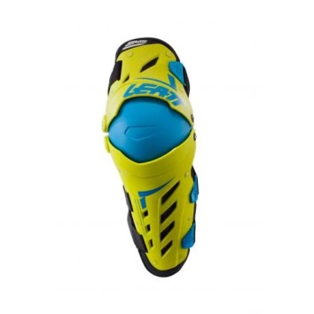 LEATT KNEE & SHIN GUARD DUAL AXIS LIME/BLUE