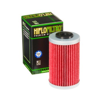 HIFLO - Filtru ulei HF155 [Filtrul 1 KTM - motor]