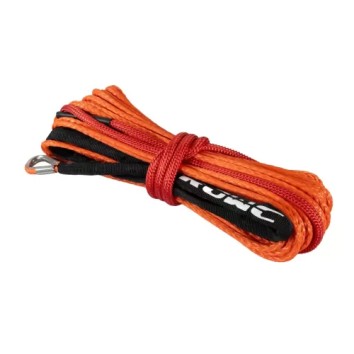Sufa sintetica troliu 15m x5mm portocaliu